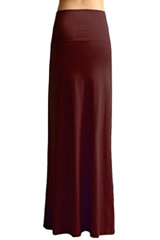 Rayon Span Maxi Skirt