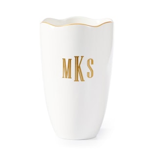 Mark & Graham Ceramic Wave Vase