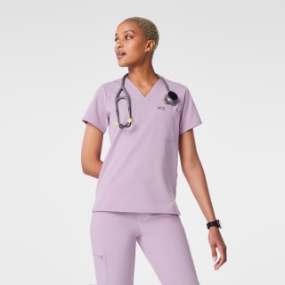 Catarina One-Pocket Scrub Top