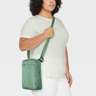 Anti-Theft Vertical Crossbody Bag