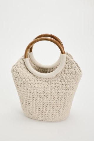 Macramé Bucket Bag