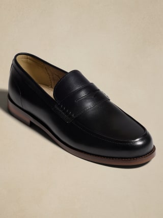 Banana Republic Men’s Leather Penny Loafer