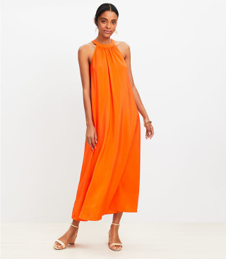 Loft Dahlia Halter Maxi Dress