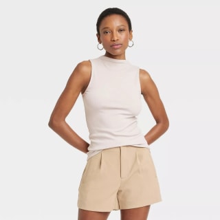 Slim Fit Ribbed Tank Top