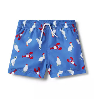 Nautical Friends Swim Trunk