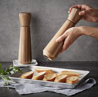 Member's Mark Acacia Salt and Pepper Mill Set