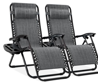 Adjustable Lounge Chair Recliners (Set of 2)