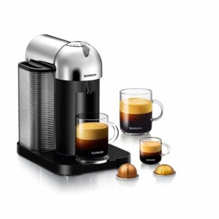 Vertuo Chrome Coffee Maker and Espresso Machine by Breville