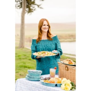 Off the Shoulder Eyelet Blouse