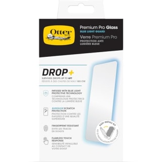 Otterbox Premium Pro Glass Blue Light Antimicrobial Screen Protector