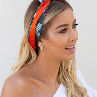 14K Gold-Plated Hoop Earrings