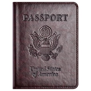 Eoehro Leather Passport Holder