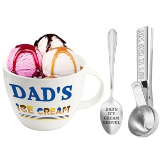 Dolficy Ice Cream Bowl Scoop Set