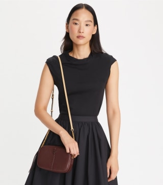 McGraw Textured Leather Camera Bag