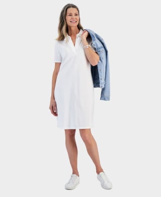 Women's Cotton Polo Dress
