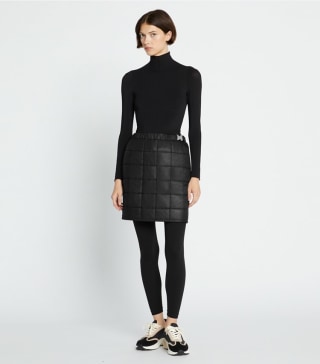 Quilted Mini Skirt