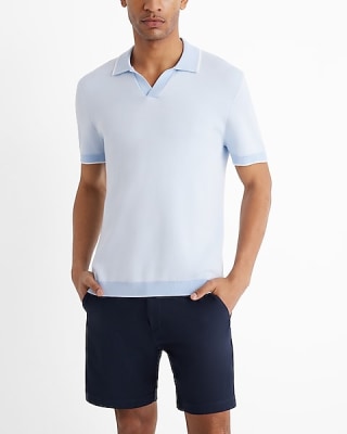 Baby Blue Sweater Polo