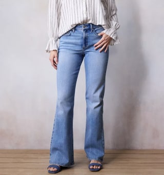 Super High Waisted Flare Jeans