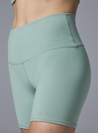 5" Airbrush High-Waisted Biker Shorts