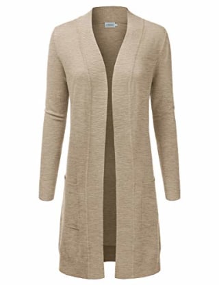Casual Long Knit Cardigan