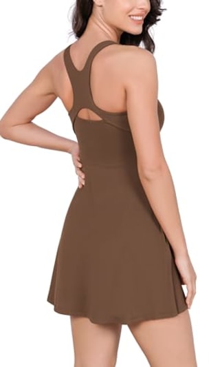 Cloud Feeling Racerback Tennis Dress