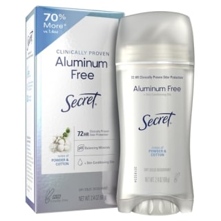 Secret Clinically Proven Aluminum Free Deodorant