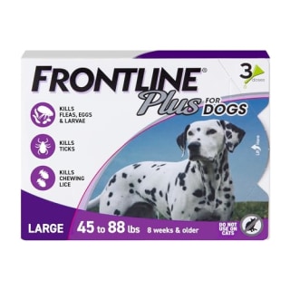 Frontline Plus Flea and Tick Treatment for Dogs