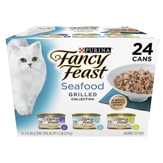 Purina Fancy Feast Grilled Seafood Wet Cat Food