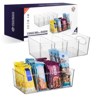 Plastic Pantry Organizers and Storage Bins