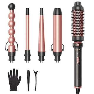 5-in-1 Curling Iron Set 