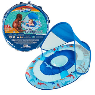 Sun Canopy Inflatable Baby Spring Float