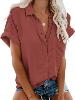 Casual Button-Down Shirt