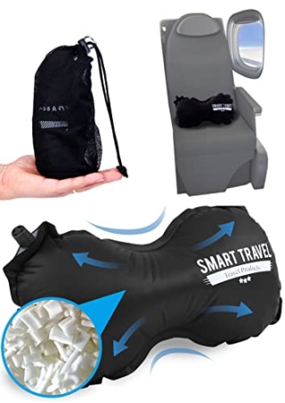 SmartTravel Inflatable Lumbar Travel Pillow