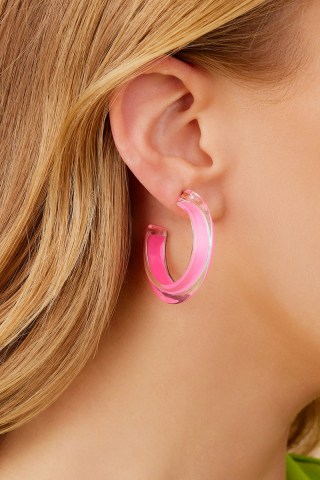Small Lucite Jelly Hoop™ Earrings