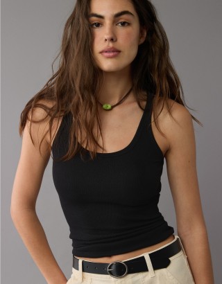 Boyfriend Scoop Tank Top