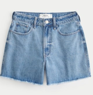 Hollister Blue Jeans on white background