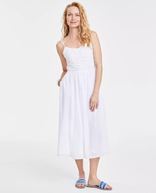 Soft Corset Midi Dress