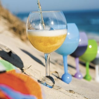 Original Floating Acrylic Wine Glass