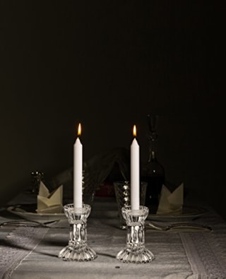 Crystal Candle Holders (Set of 2)