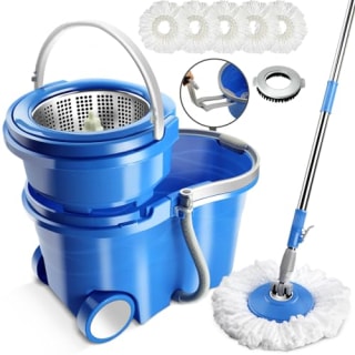 Mastertop Mop Bucket with Wringer Set