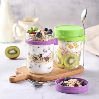 Overnight Oats Containers (Set of 4)