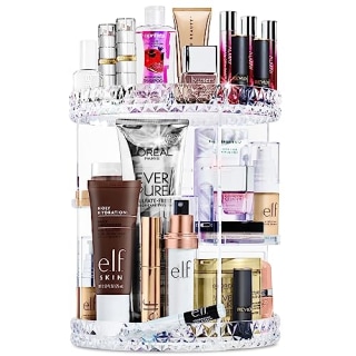 Rotating Makeup Organizer
