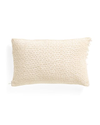Pearl-Covered Pillow