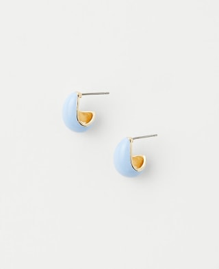 Hoop Stud Earrings