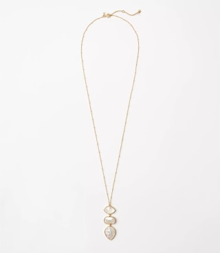 Mother-of-Pearl Pendant Necklace