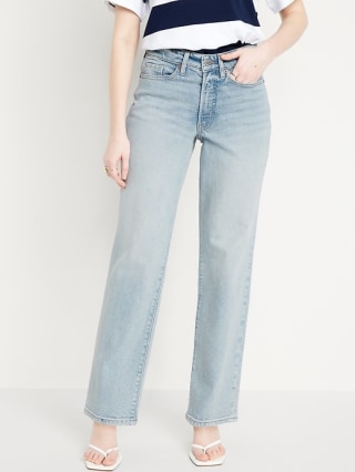 Old Navy Curvy High-Waisted OG Loose Jeans