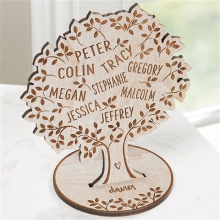 Family Tree Of Life Personalized Wood Keepsake