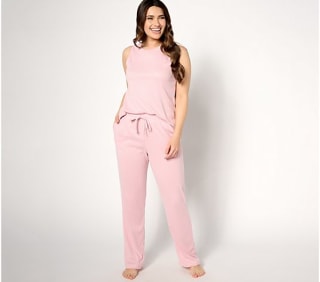 Dreamy Pointelle Tank & Pant Set