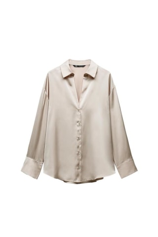 Zara Satin Effect Shirt