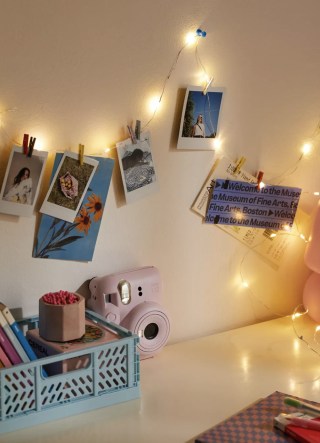 Mini Clothespin String Lights